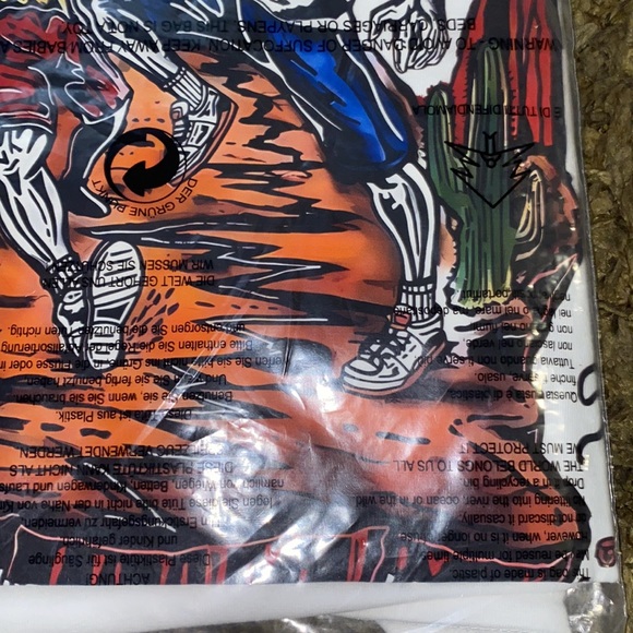 Mens Phoenix Basketball Star Slam Dunk Skeleton XL Graphic Warren Emanuel Shirt - Picture 7 of 8